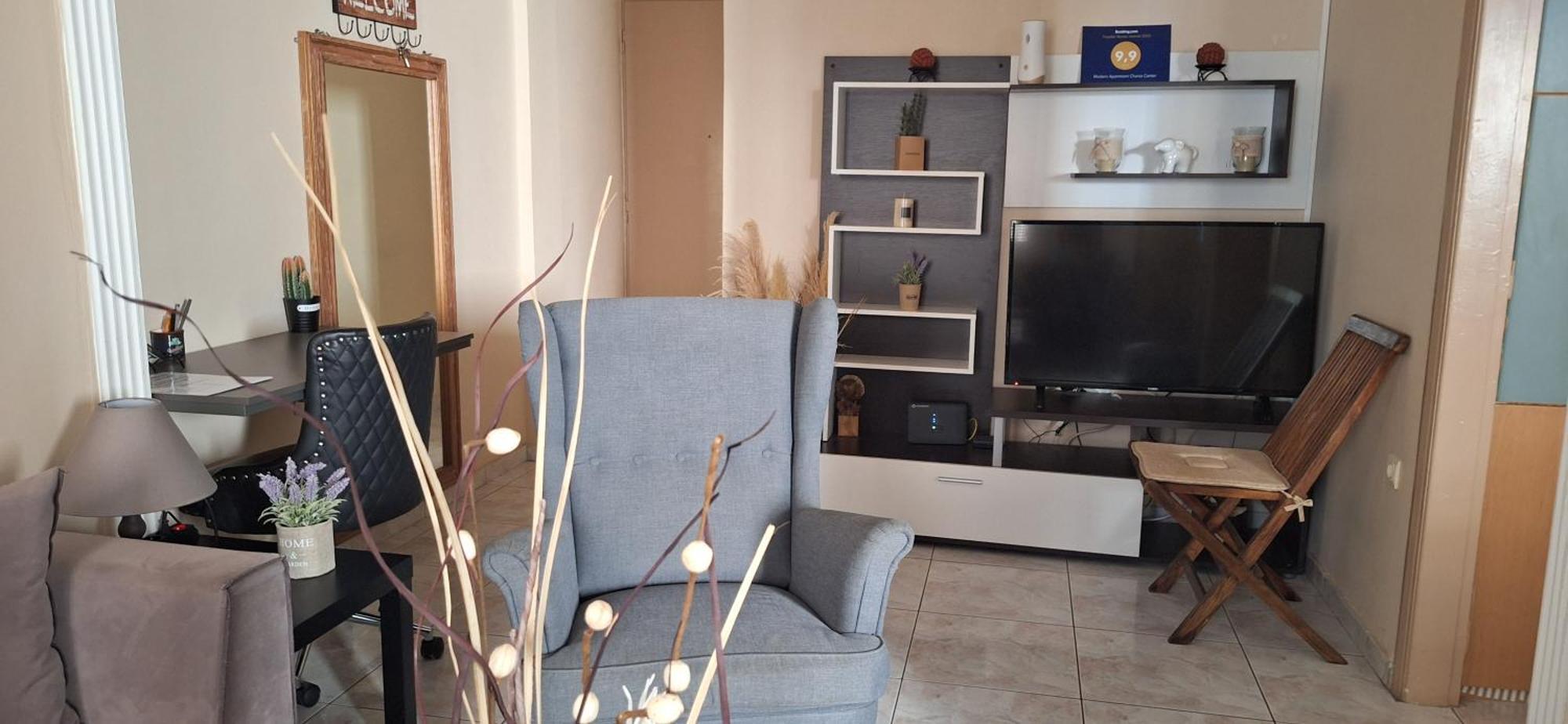 Modern Apartment Chania Center Exteriér fotografie